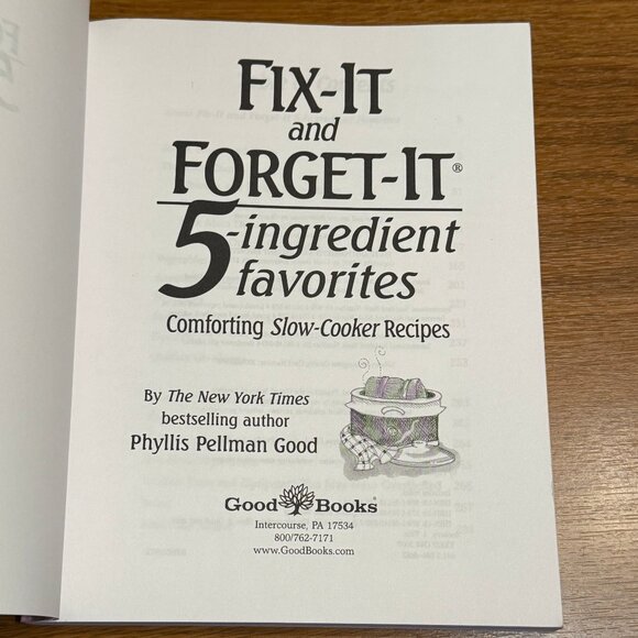 Fix-It and Forget-It 5-Ingredient Favorites Comforting Slow-Cooker Cookbook - Picture 3 of 7